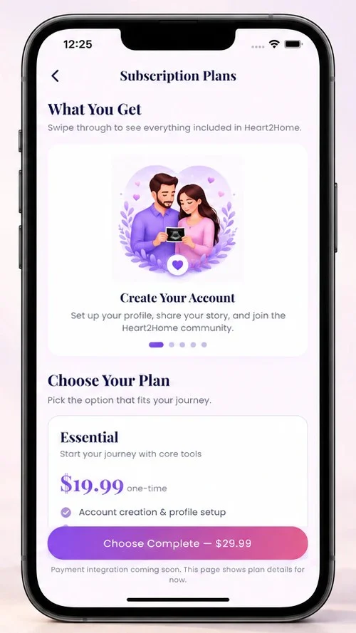 Heart to Home App